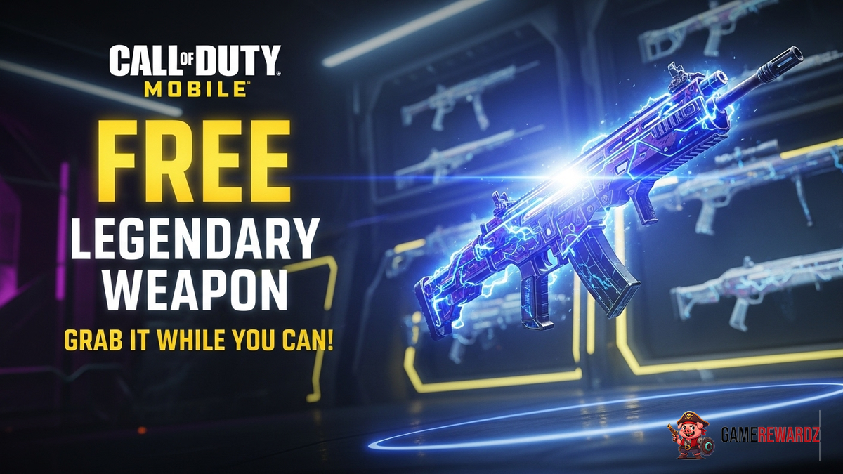 Call of Duty Mobile: FREE Legendary Weapon - Grab It While You Can!